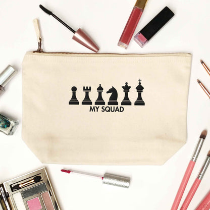 My squad natural makeup bag