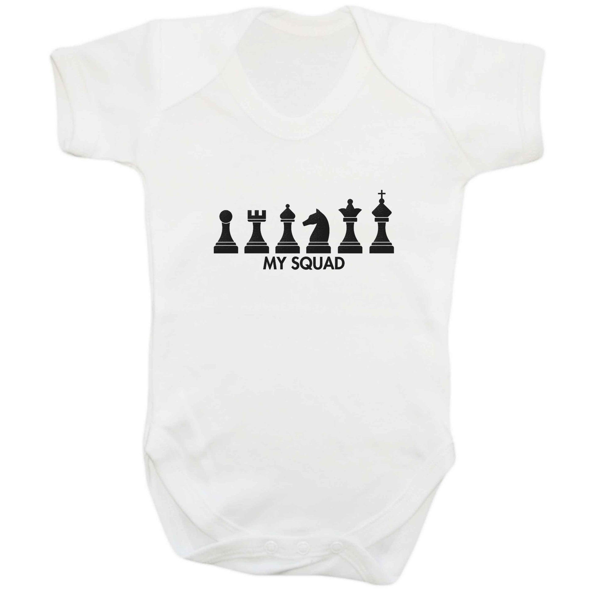 My squad baby bodysuit white 18-24 months