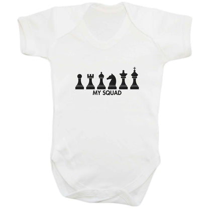 My squad baby bodysuit white 18-24 months