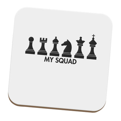 My squad set of four coasters