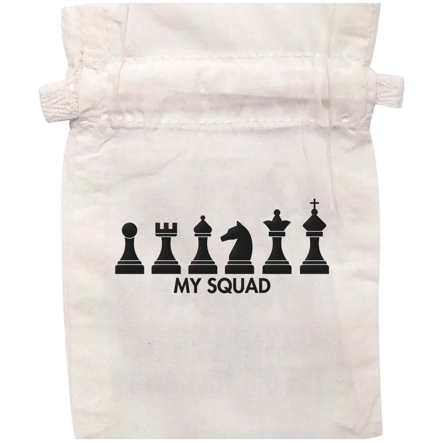 My squad | XS - L | Pouch / Drawstring bag / Sack | Organic Cotton | Bulk discounts available!