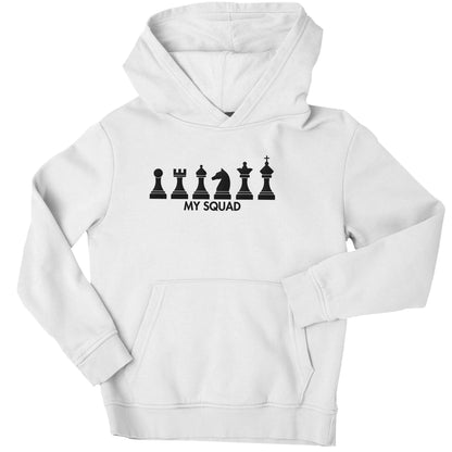 My squad children's white hoodie 12-13 Years