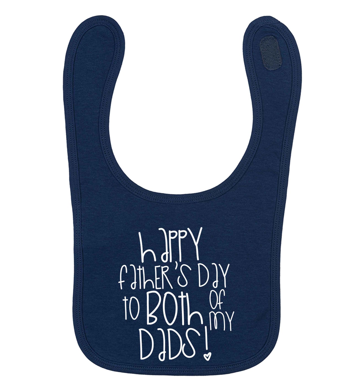 Happy Father's Day to both of my dads | Baby Bib