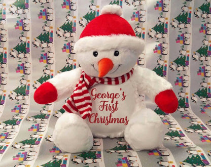 Personalised Christmas Teddies