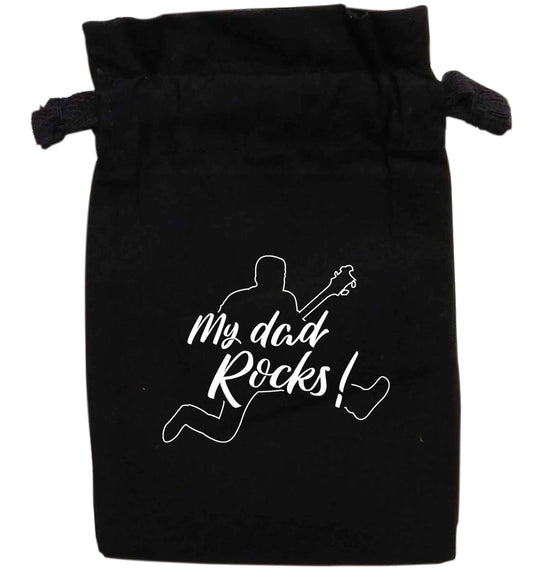 My Dad rocks | XS - L | Pouch / Drawstring bag / Sack | Organic Cotton | Bulk discounts available!