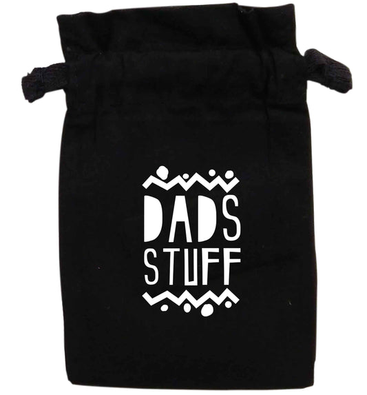 Dads stuff | XS - L | Pouch / Drawstring bag / Sack | Organic Cotton | Bulk discounts available!