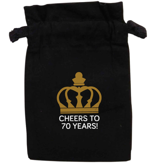 Cheers to 70 years! | XS - L | Pouch / Drawstring bag / Sack | Organic Cotton | Bulk discounts available!