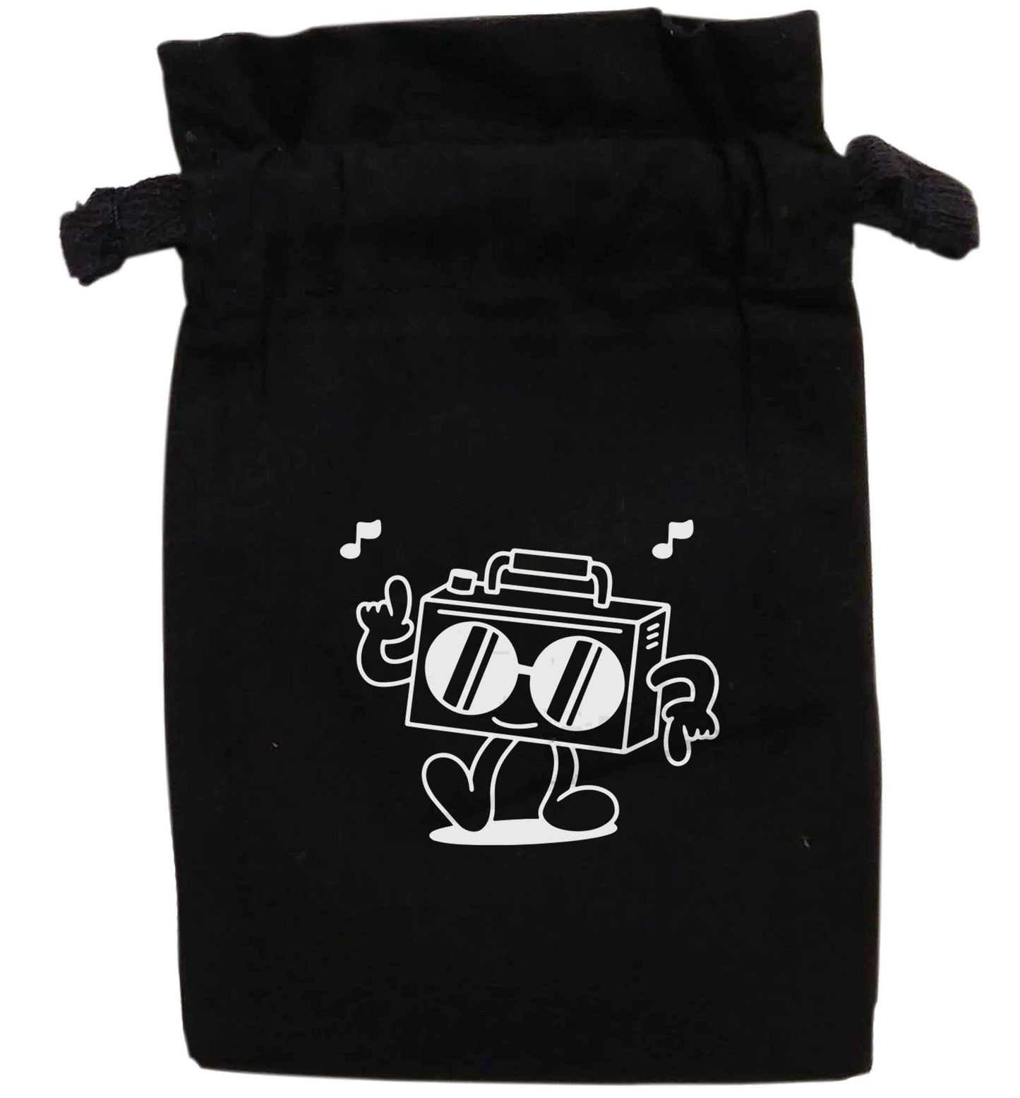 Boombox | XS - L | Pouch / Drawstring bag / Sack | Organic Cotton | Bulk discounts available!