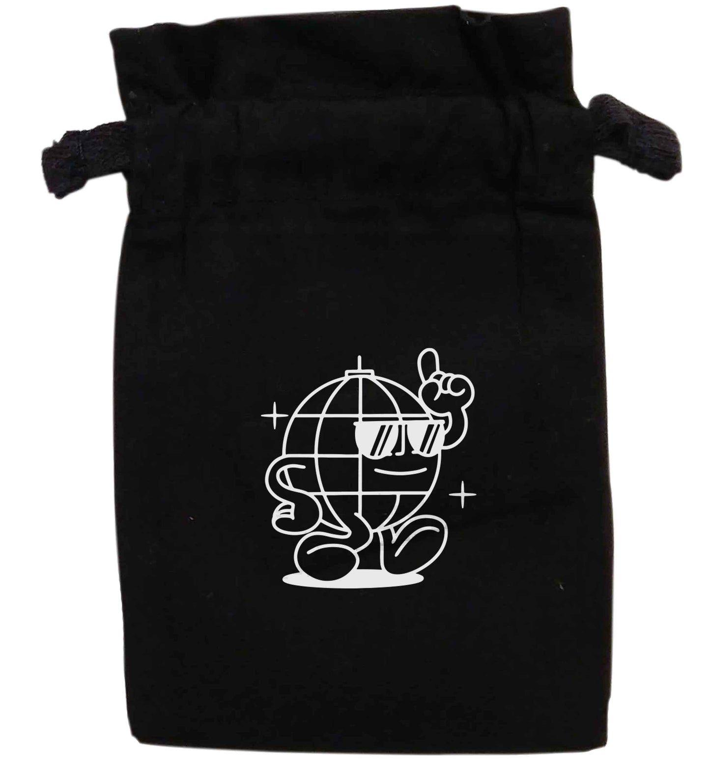 Disco ball | XS - L | Pouch / Drawstring bag / Sack | Organic Cotton | Bulk discounts available!