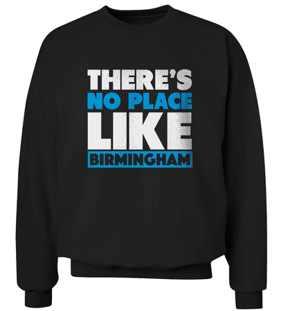 There's no place like Birmingham adult's unisex black sweater 2XL