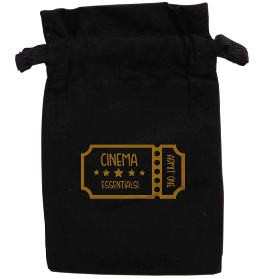 Cinema essentials | XS - L | Pouch / Drawstring bag / Sack | Organic Cotton | Bulk discounts available!