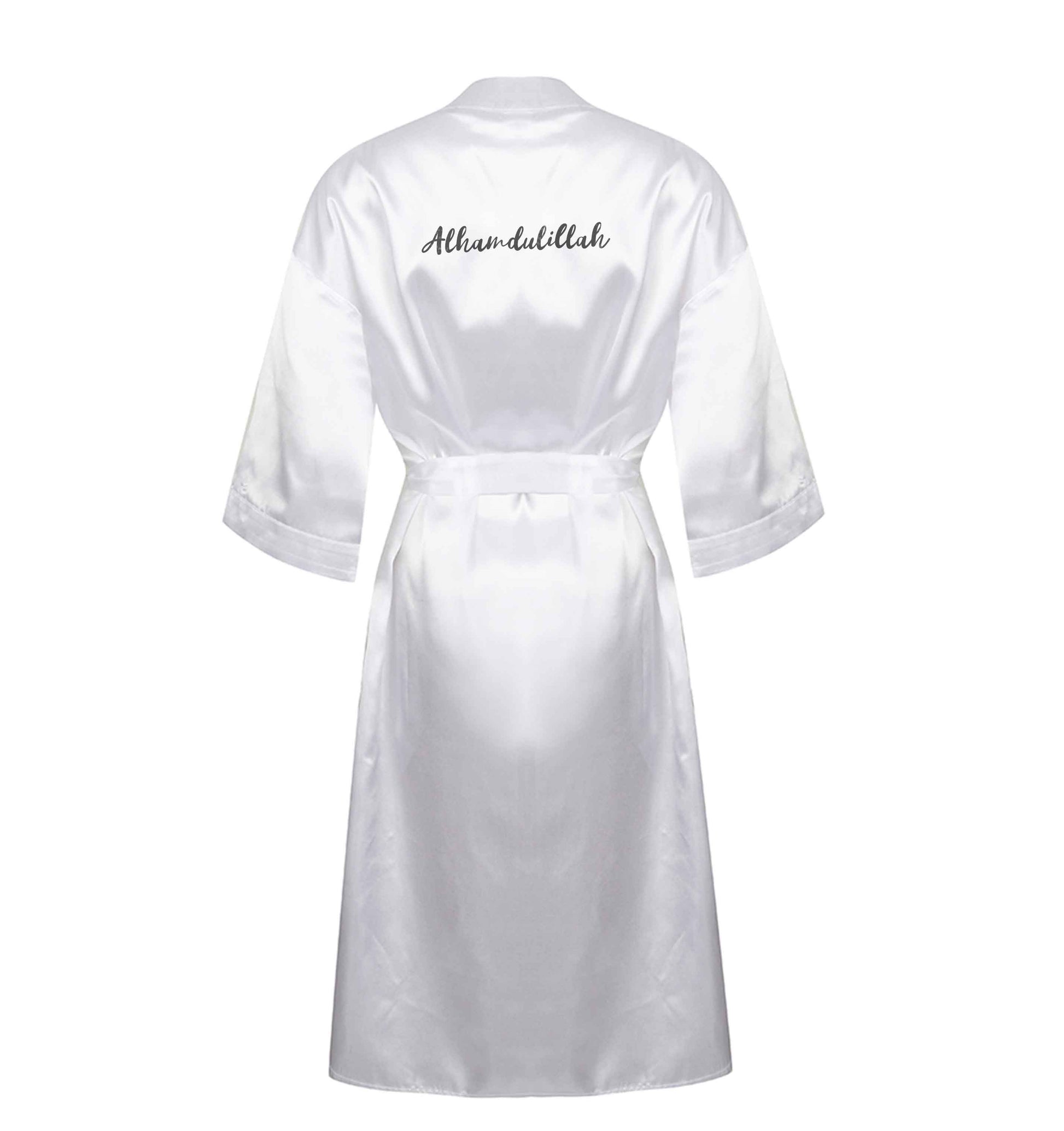alhamdulillah XL/XXL white ladies dressing gown size 16/18