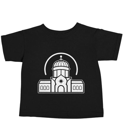 mosque masjid Black baby toddler Tshirt 2 years