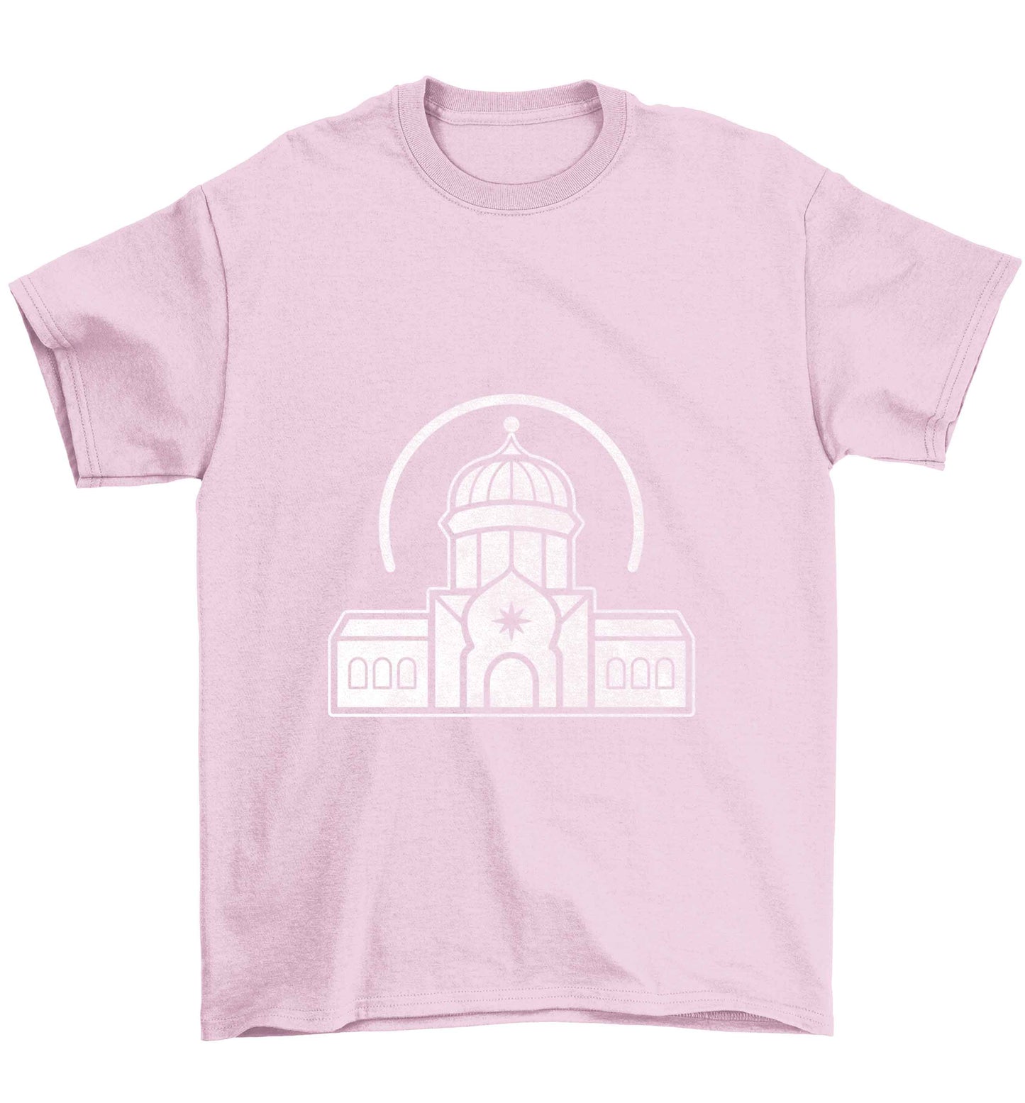 mosque masjid Children's light pink Tshirt 12-13 Years