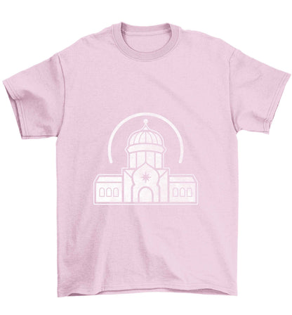 mosque masjid Children's light pink Tshirt 12-13 Years
