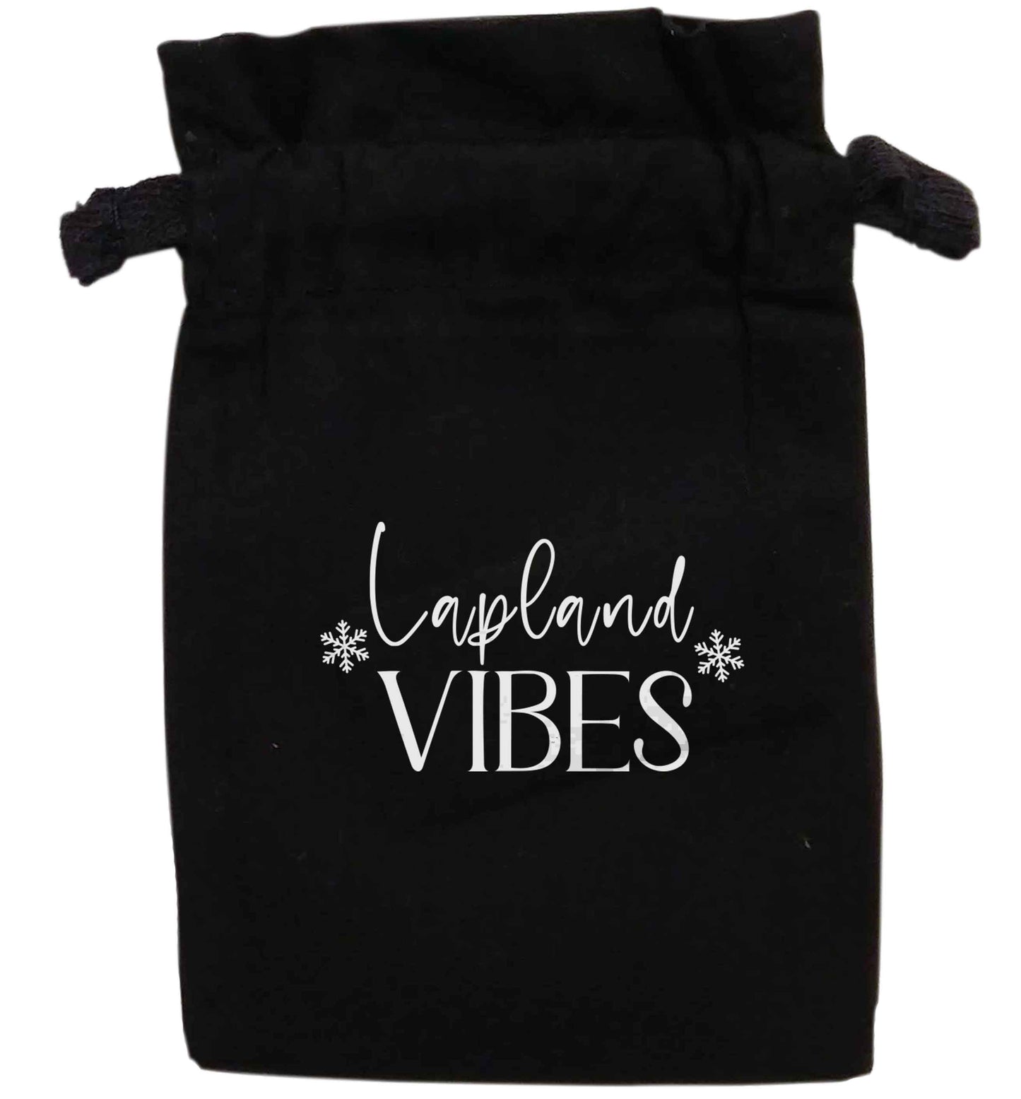 Lapland vibes | XS - L | Pouch / Drawstring bag / Sack | Organic Cotton | Bulk discounts available!
