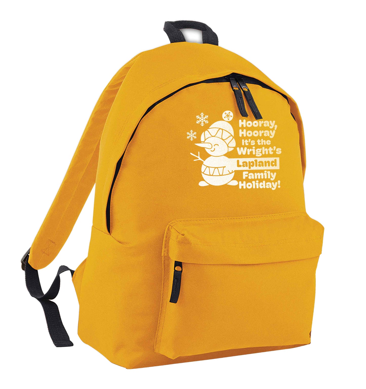 Hooray it's the personalised Lapland holiday! | Adults backpack