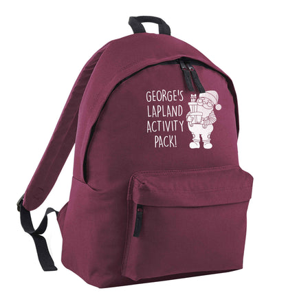 Custom Lapland activity pack | Children's backpack