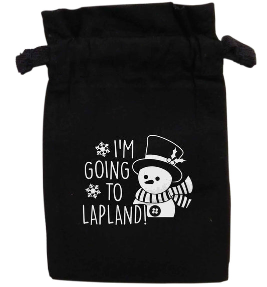 I'm going to Lapland | XS - L | Pouch / Drawstring bag / Sack | Organic Cotton | Bulk discounts available!