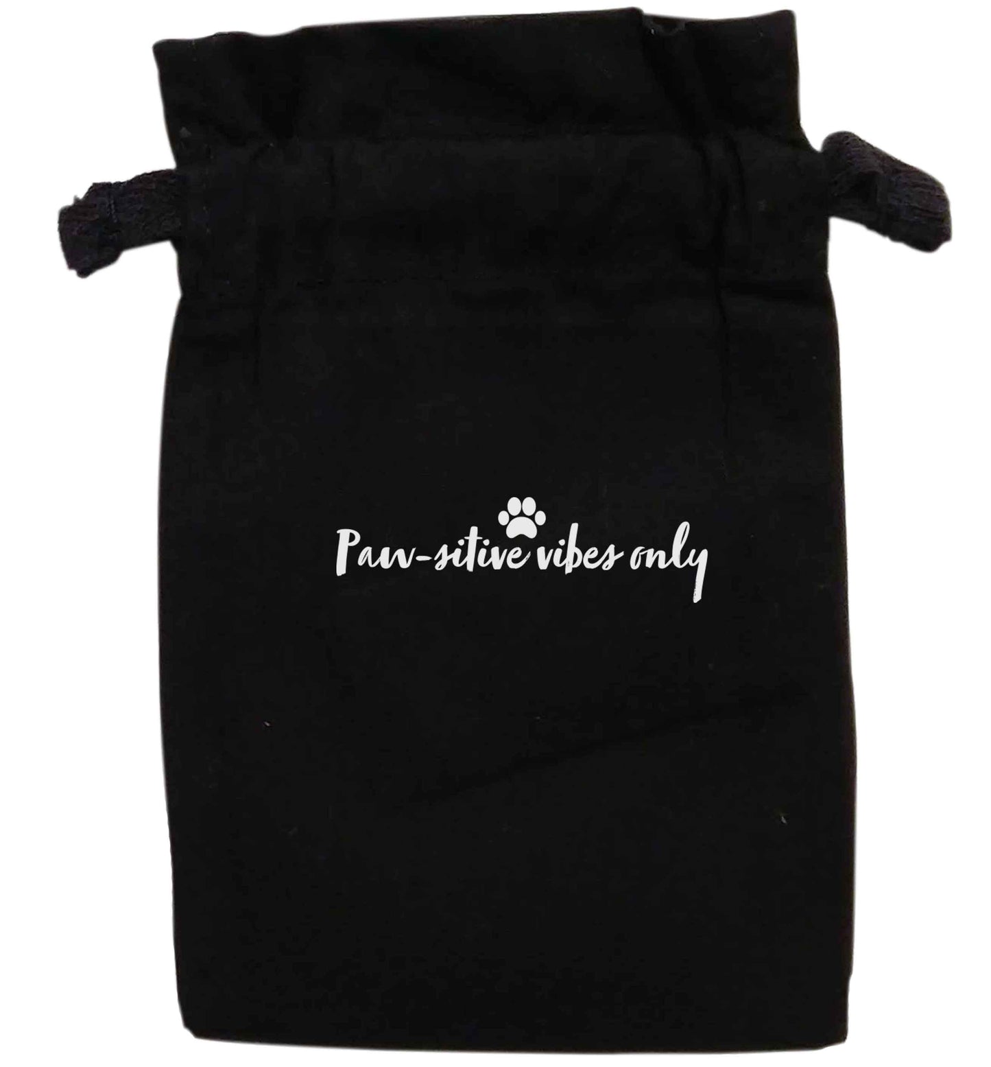 Pawsitive vibes only Kit | XS - L | Pouch / Drawstring bag / Sack | Organic Cotton | Bulk discounts available!