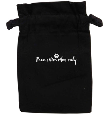 Pawsitive vibes only Kit | XS - L | Pouch / Drawstring bag / Sack | Organic Cotton | Bulk discounts available!