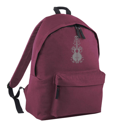 Guitar skull illustration |  Children's backpack
