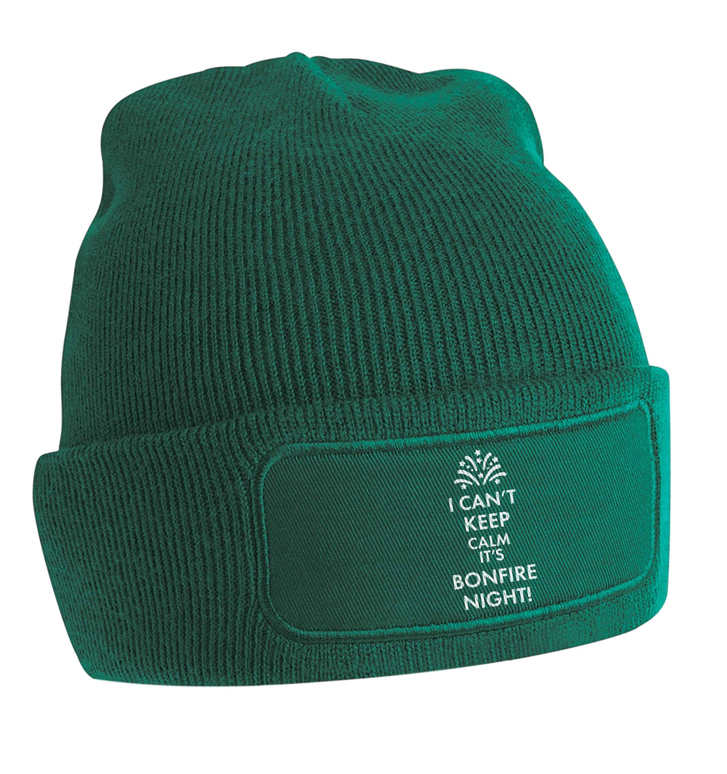 I can't keep calm its bonfire night beanie hat