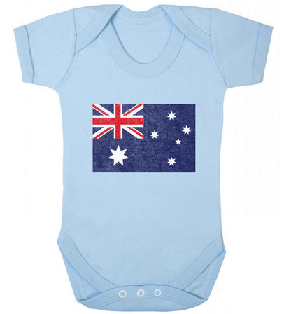 Australian Flag baby vest pale blue 18-24 months
