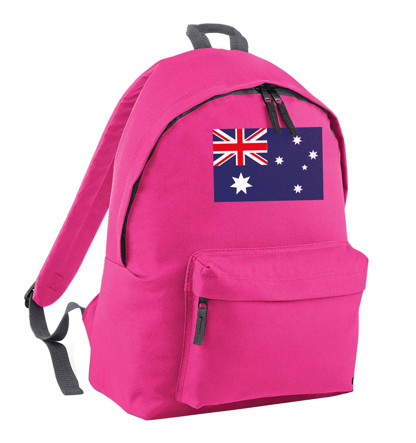 Australian Flag pink adults backpack