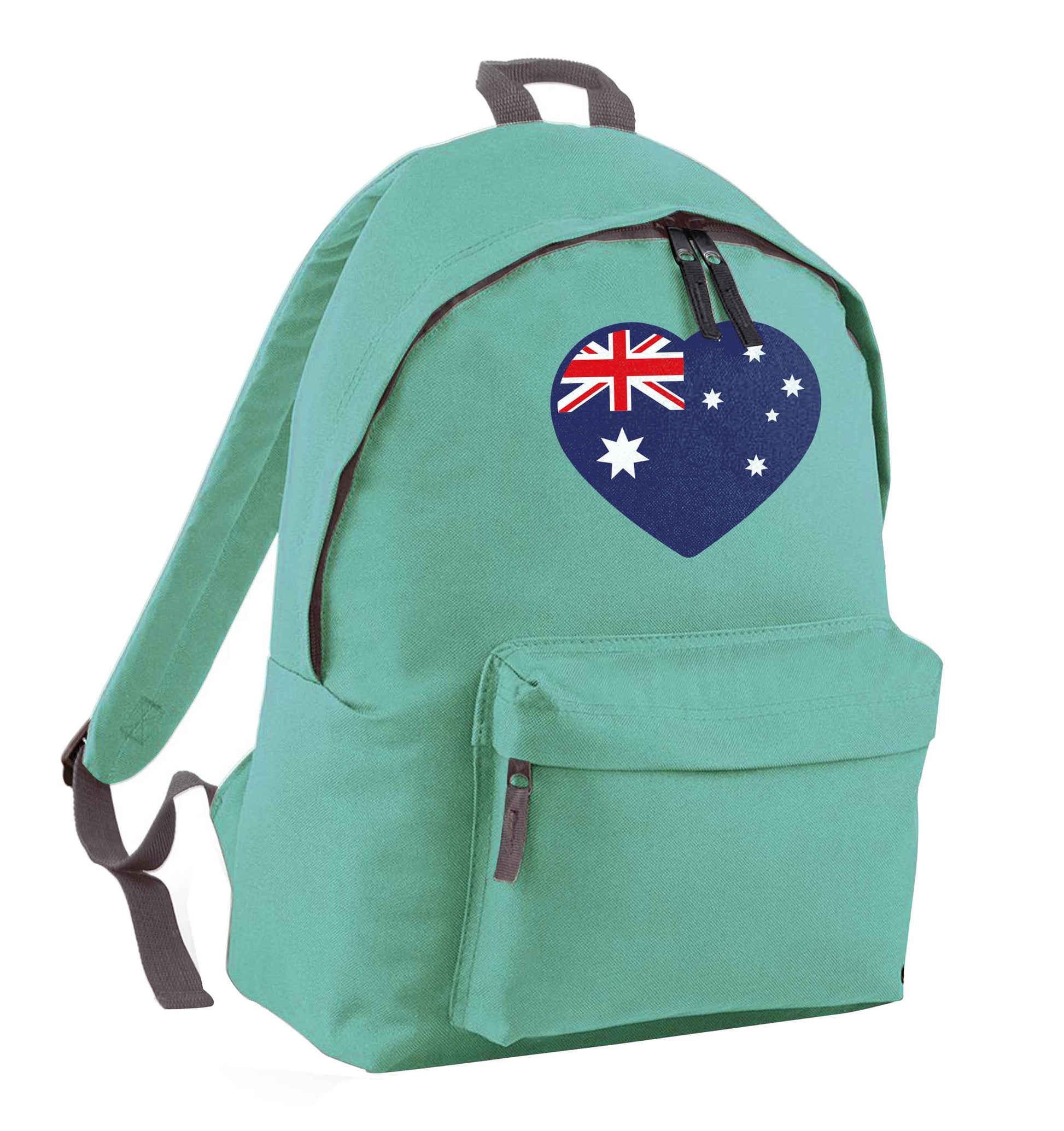 Australian Heart mint adults backpack
