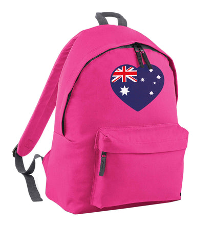 Australian Heart pink children's backpack