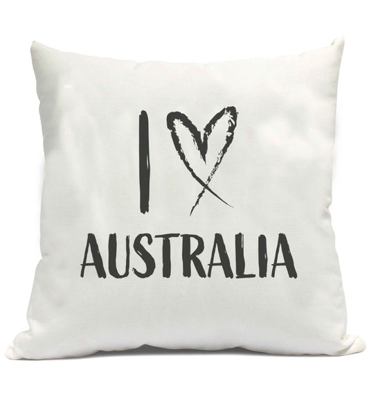 I Love Australia cushion cover and filling