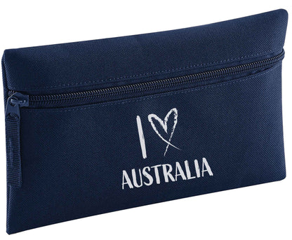 I Love Australia pencil case