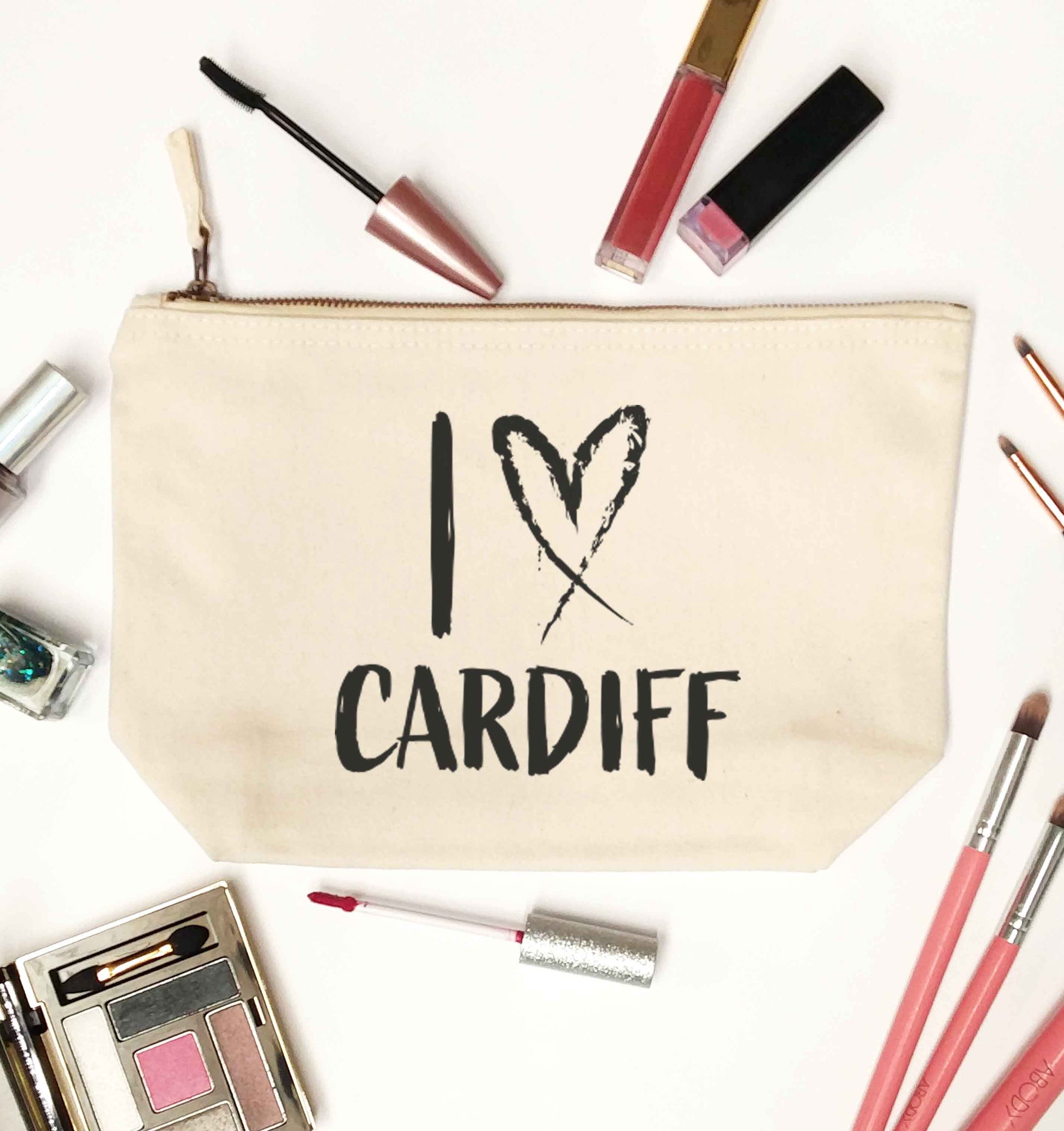 I love Cardiff natural makeup bag