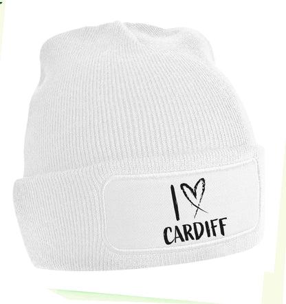 I love Cardiff beanie hat