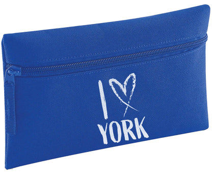 I love York pencil case