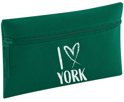 I love York pencil case