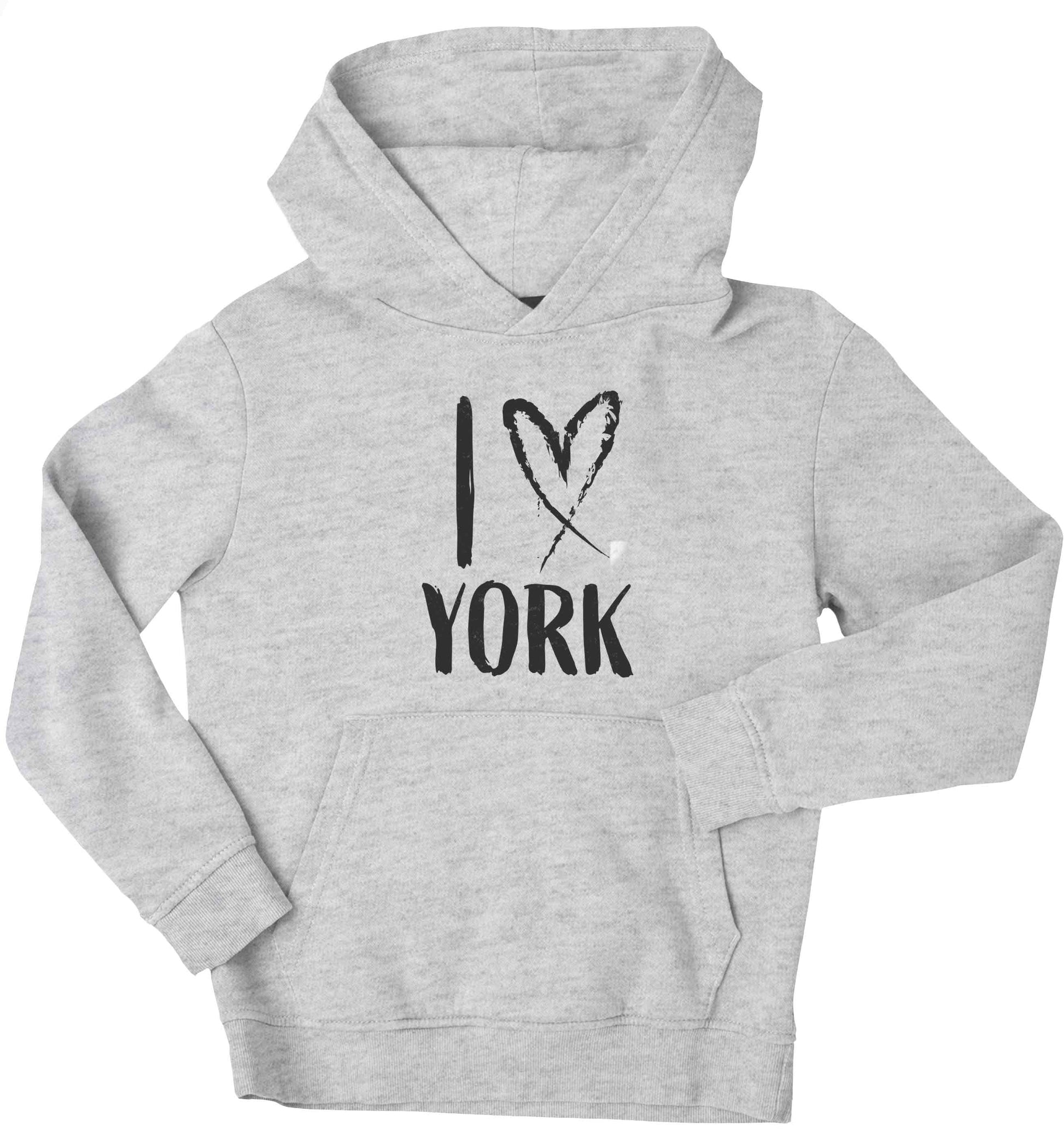 I love York children's grey hoodie 12-13 Years