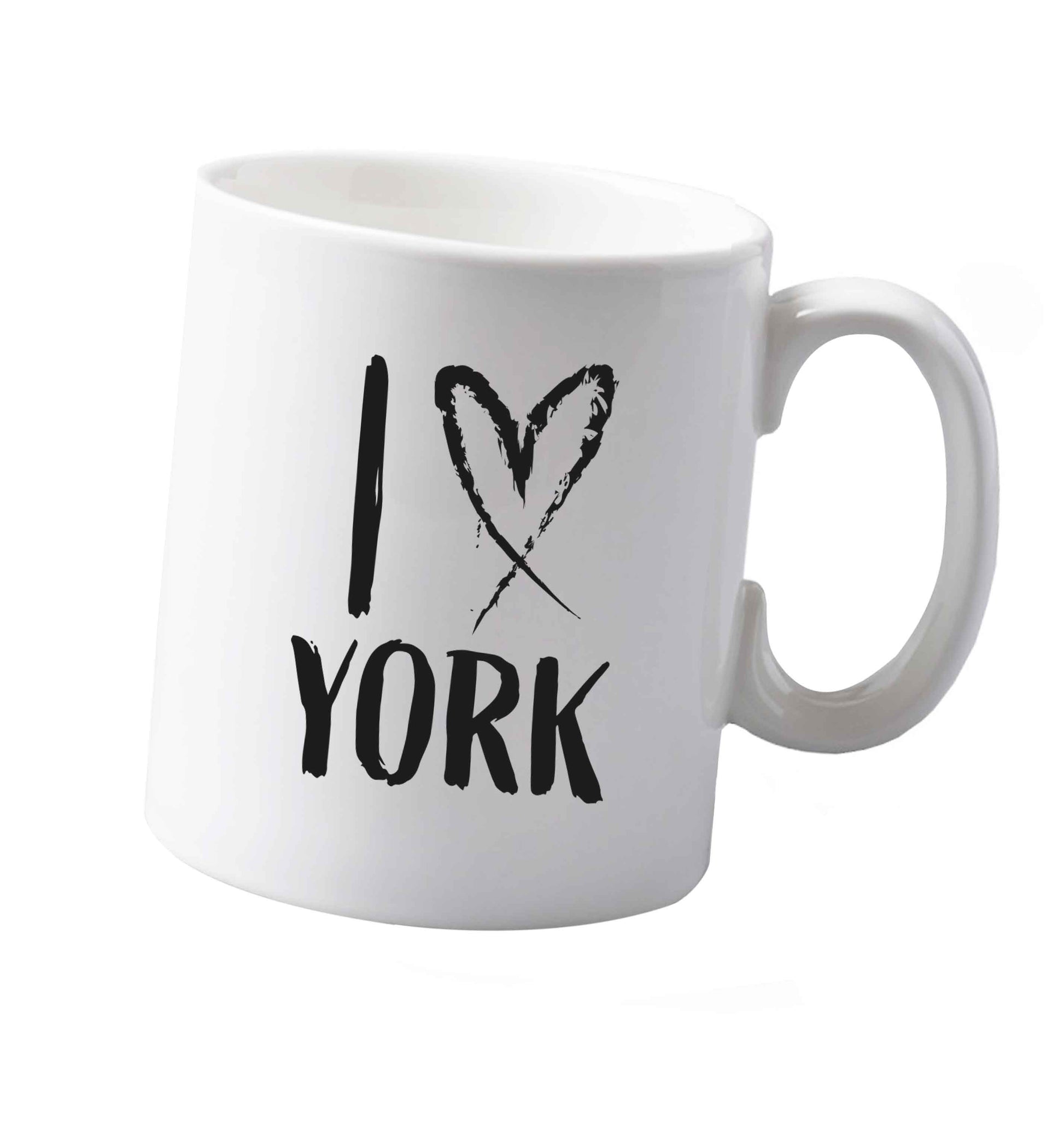 10 oz I love York ceramic mug both sides