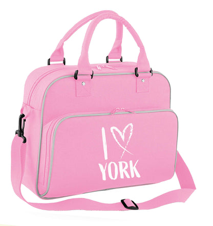 I love York children's dance bag baby pink