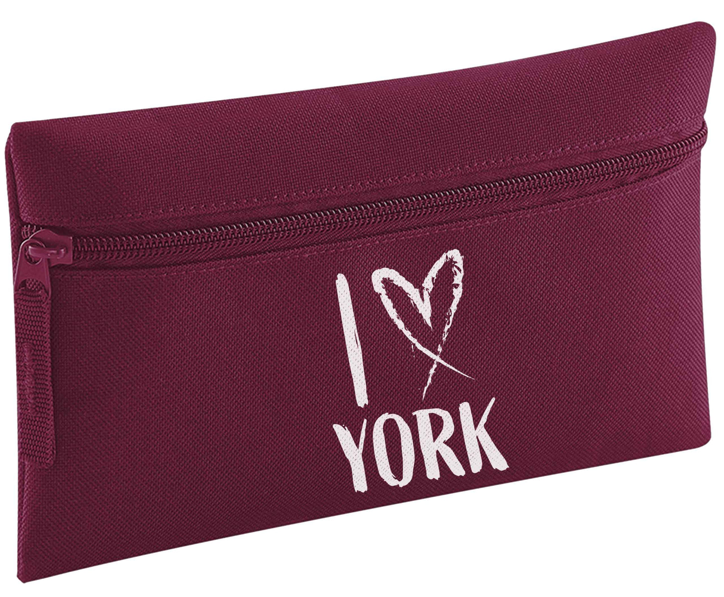 I love York pencil case