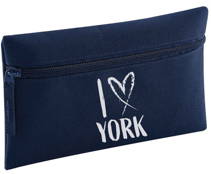I love York pencil case