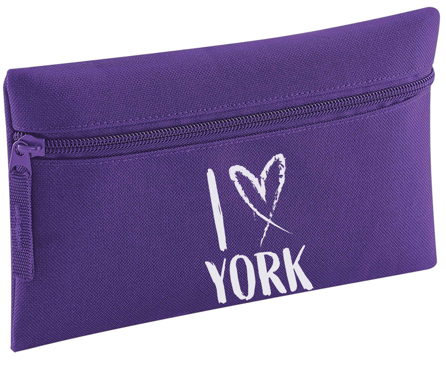 I love York pencil case