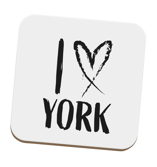 I love York set of four coasters