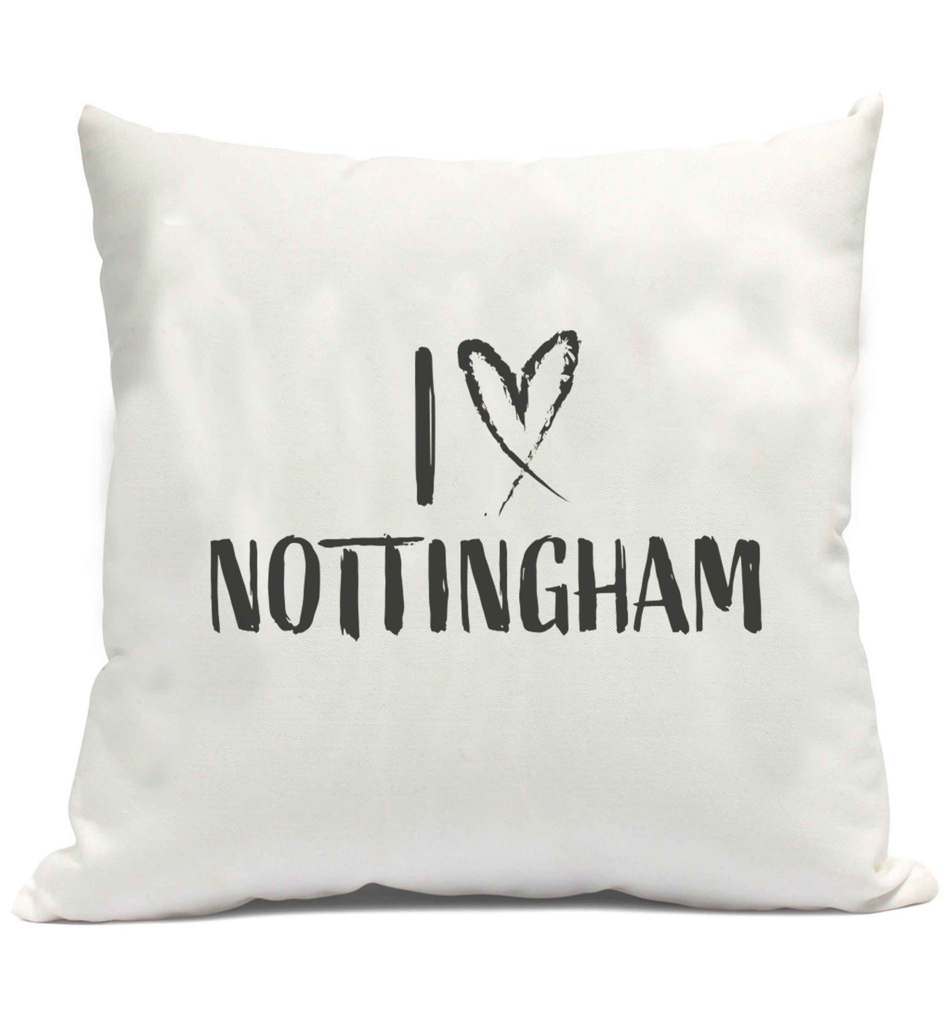 I love Nottingham cushion cover and filling