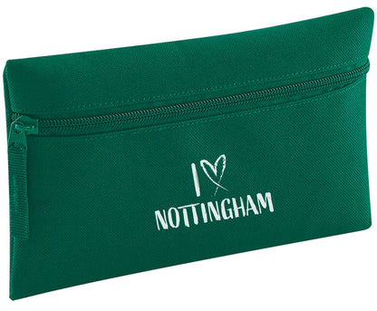 I love Nottingham pencil case