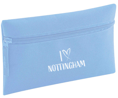 I love Nottingham pencil case