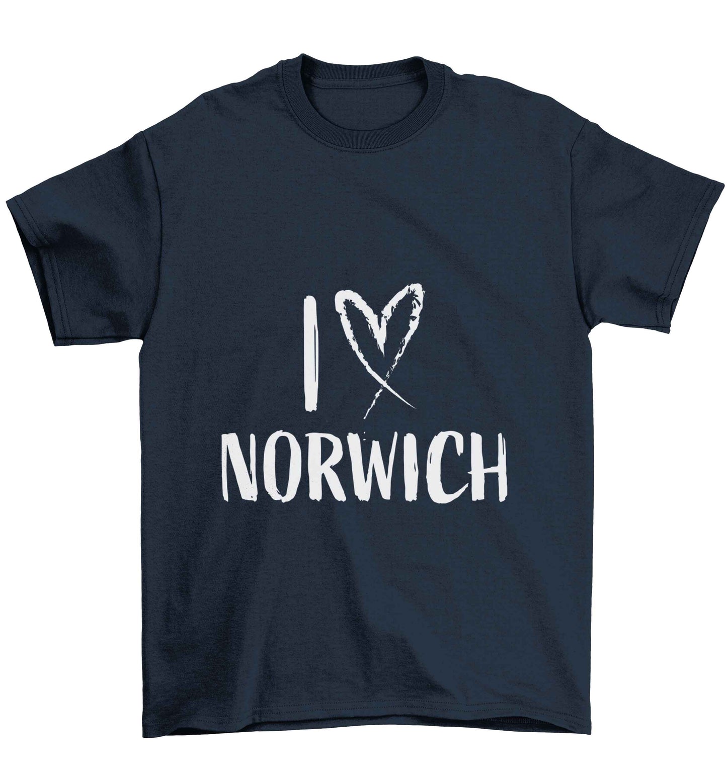 I love Norwich Children's navy Tshirt 12-13 Years