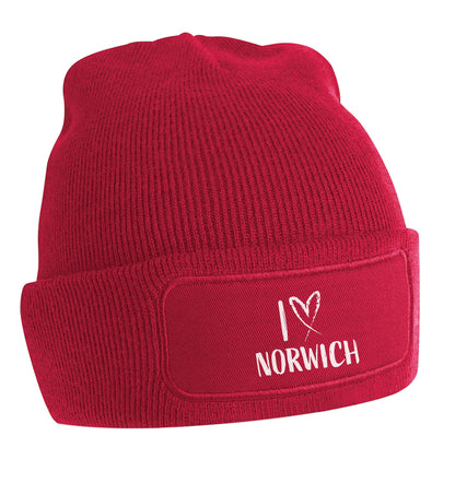 I love Norwich beanie hat