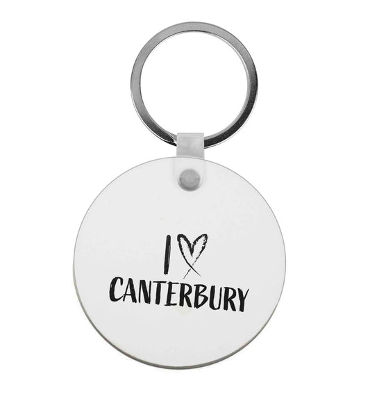 I love Canterbury |  Keyring